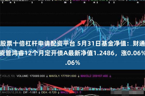 股票十倍杠杆申请配资平台 5月31日基金净值:财通资管鸿睿12个月定开债A最新净值1.2486,涨0.06%