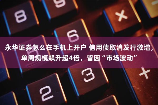 永华证券怎么在手机上开户 信用债取消发行激增,单周规模飙升超4倍,皆因“市场波动”