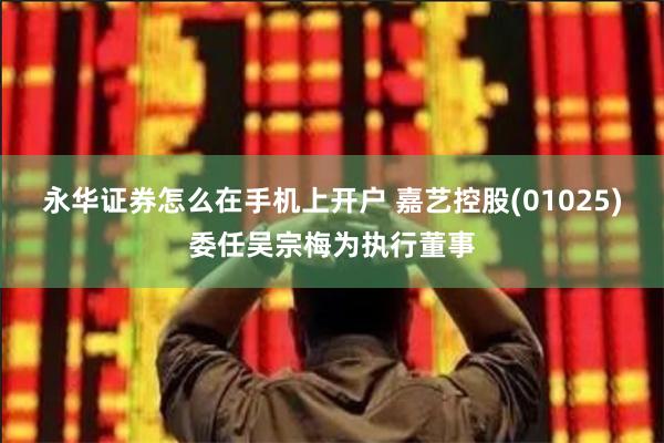永华证券怎么在手机上开户 嘉艺控股(01025)委任吴宗梅为执行董事
